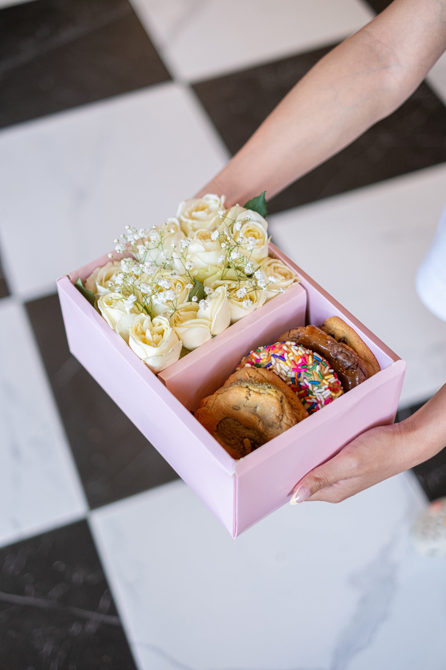 Mother's Day Cookie Flower Box