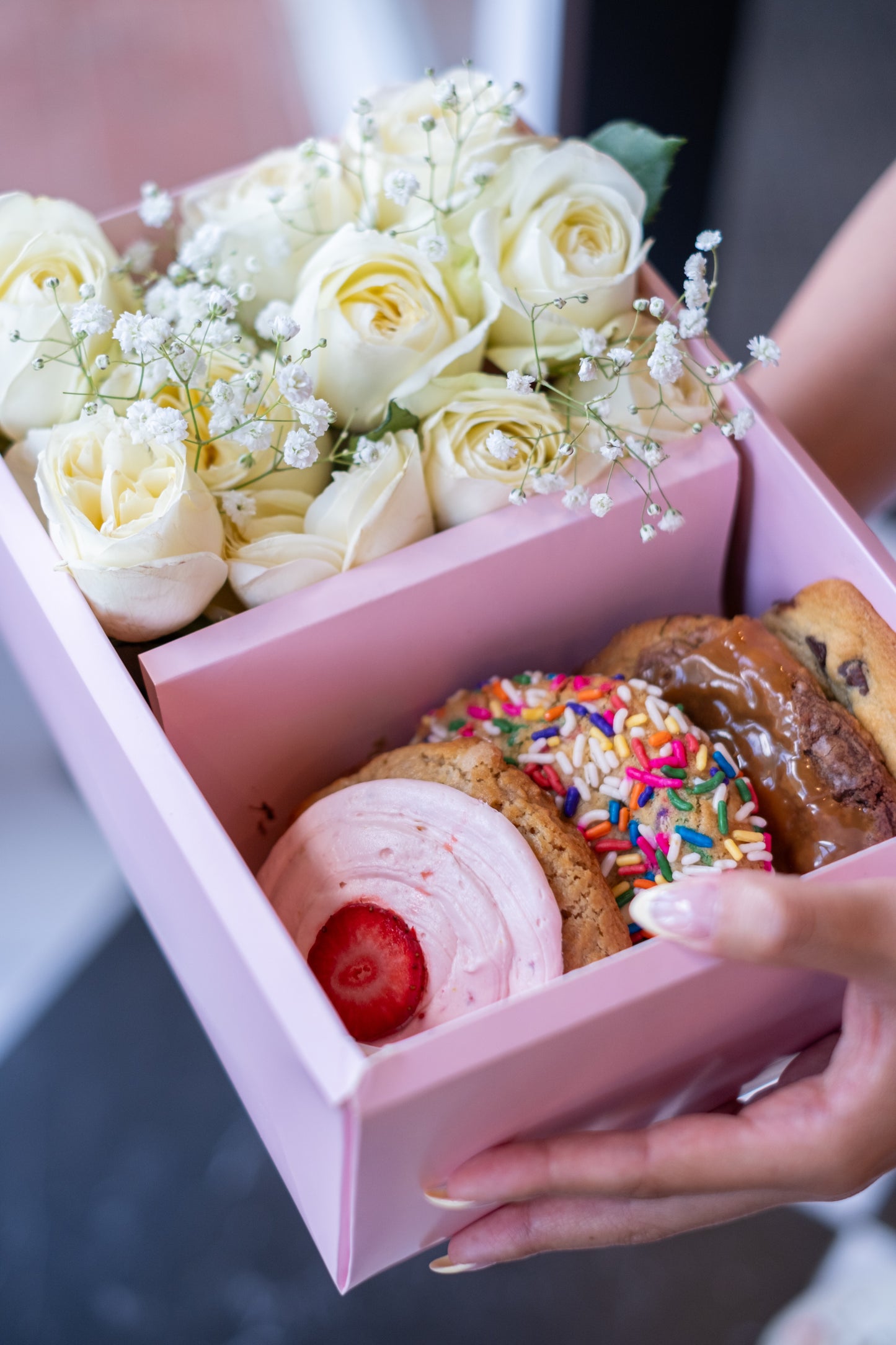 Mother's Day Cookie Flower Box